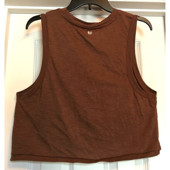 COTTON ON BODY - L Sz L Cropped Tank Top w/Crew Neck & Cut-In Sleeves CUTE & NWT - Picture 11 of 14